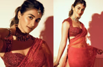 Pooja Hegde’s stunning saree avatar is perfect inspiration for your Diwali outfit, see pics